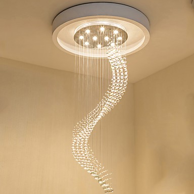 Modern Led Crystal Ceiling Pendant, Hanging Lights Chandelier