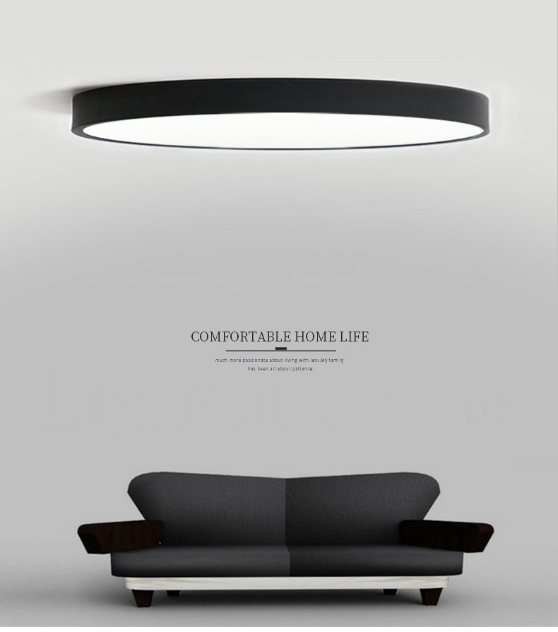 Dimmable Led Modern Contemporary Nordic Style Flush Mount